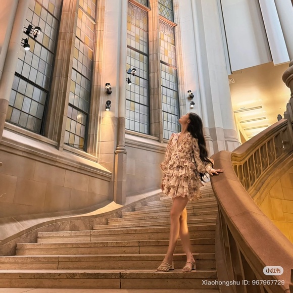 BNWT Line & Dot Floret Mini Dress - Picture 3 of 6